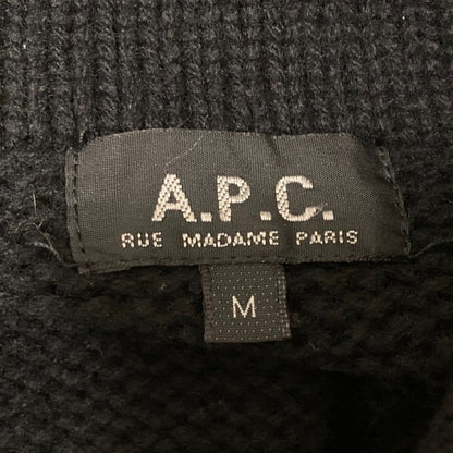 A.P.C. ダブル ブレスト ニット コート