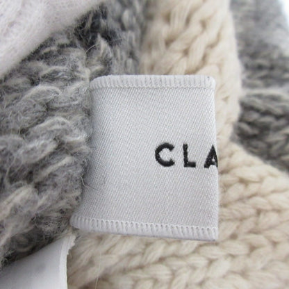 CLANE グラデーション ボーダー ワイド ニット プルオーバー