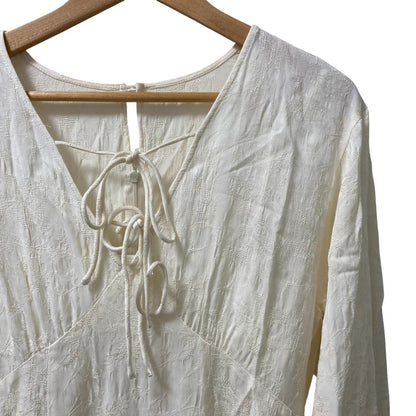 JILL STUART フラワー ジャカード ドレス