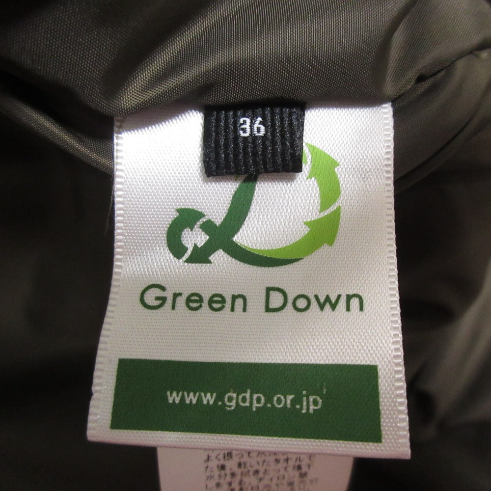 green label relaxing 2way ダウン コート
