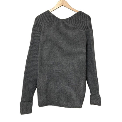 ザシンゾーン VOLUME V-NECK KNIT ウールニットプルオーバー