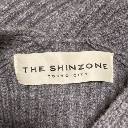 ザシンゾーン VOLUME V-NECK KNIT ウールニットプルオーバー