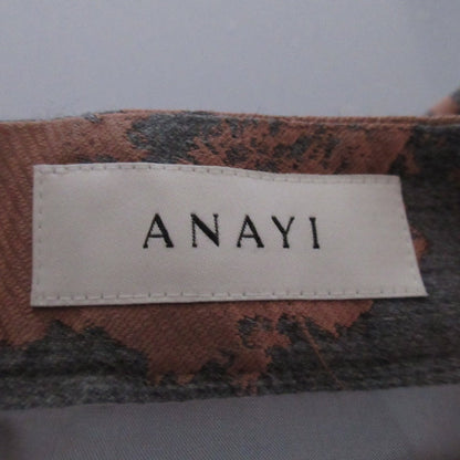 ANAYI フラワー ジャカード スカート