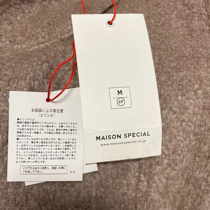 MAISON SPECIAL モヘア ブレンド ウール コート