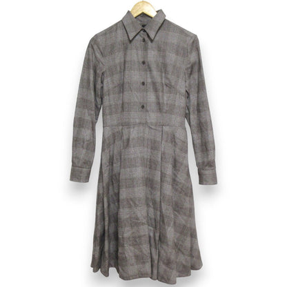 Aspesi ウール カシミヤ ブレンド ロング シャツ ドレス