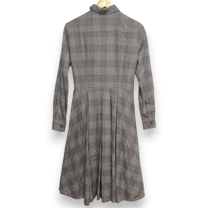 Aspesi ウール カシミヤ ブレンド ロング シャツ ドレス