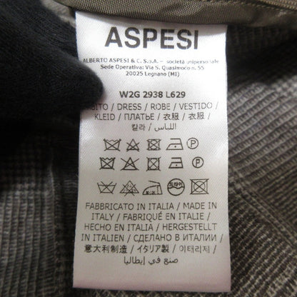 Aspesi ウール カシミヤ ブレンド ロング シャツ ドレス