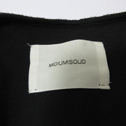 MIDIUMISOLID ジャージー プルオーバー フーディー