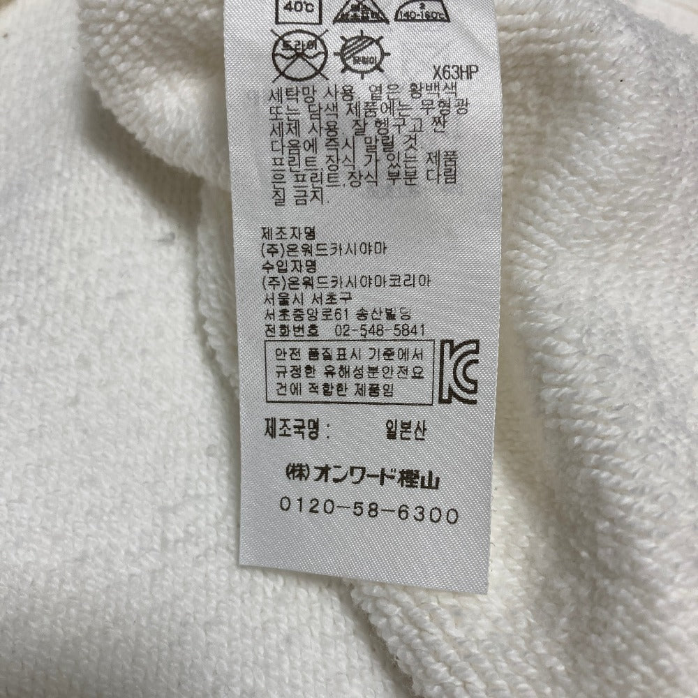 エイトン SUVIN GARMENT DYE クルーネックスウェット