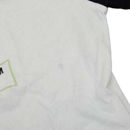 オフホワイト ホースビルボード コットンTシャツ