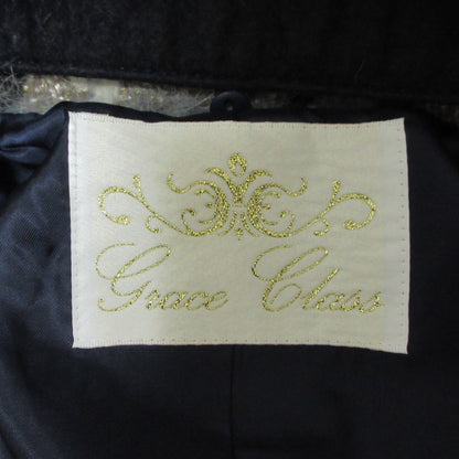 GRACE Class モヘア アルパカ ブレンド チェック コート