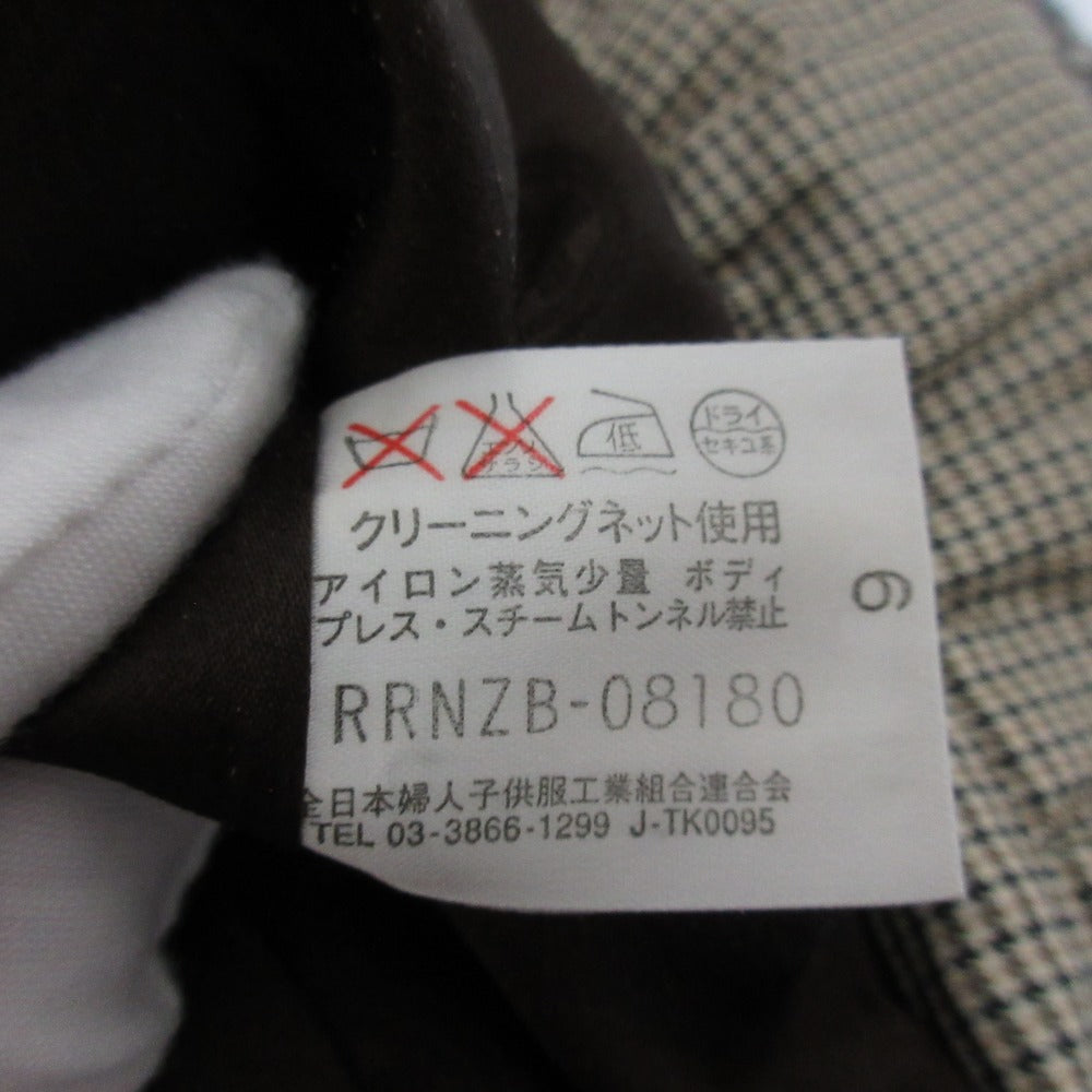 ヒロコ コシノ ハウンドトゥース ノー カラー セットアップ