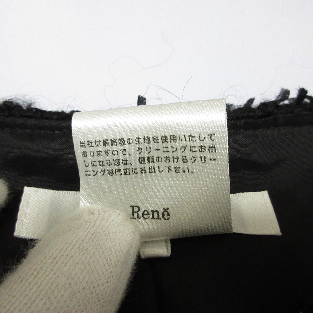 Rene ウール ツイード ドレス