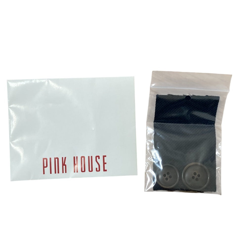 PINK HOUSE チェック ライナー フード コート