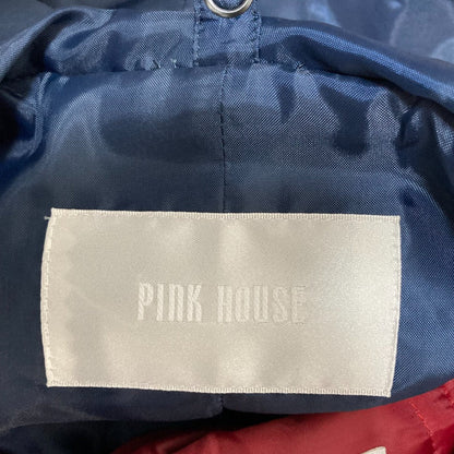 PINK HOUSE チェック ライナー フード コート