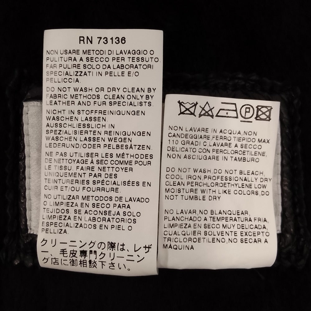 マックスマーラ ラムレザー フーディージャケット