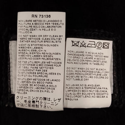マックスマーラ ラムレザー フーディージャケット
