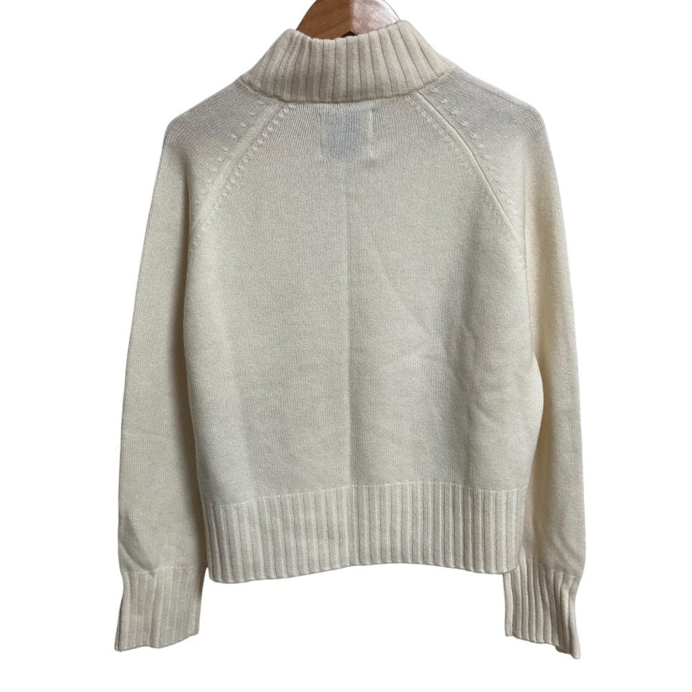 Jumper1234 カシミヤ ブレンド ハイ ネック ニット プルオーバー