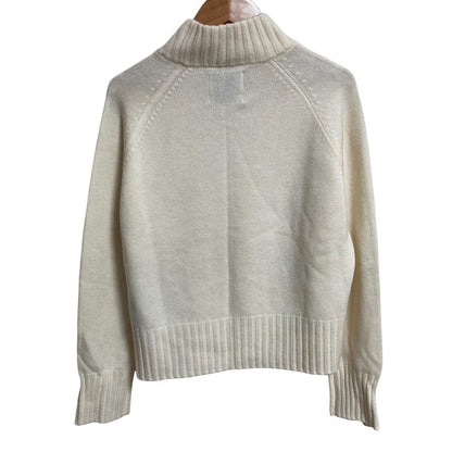 Jumper1234 カシミヤ ブレンド ハイ ネック ニット プルオーバー