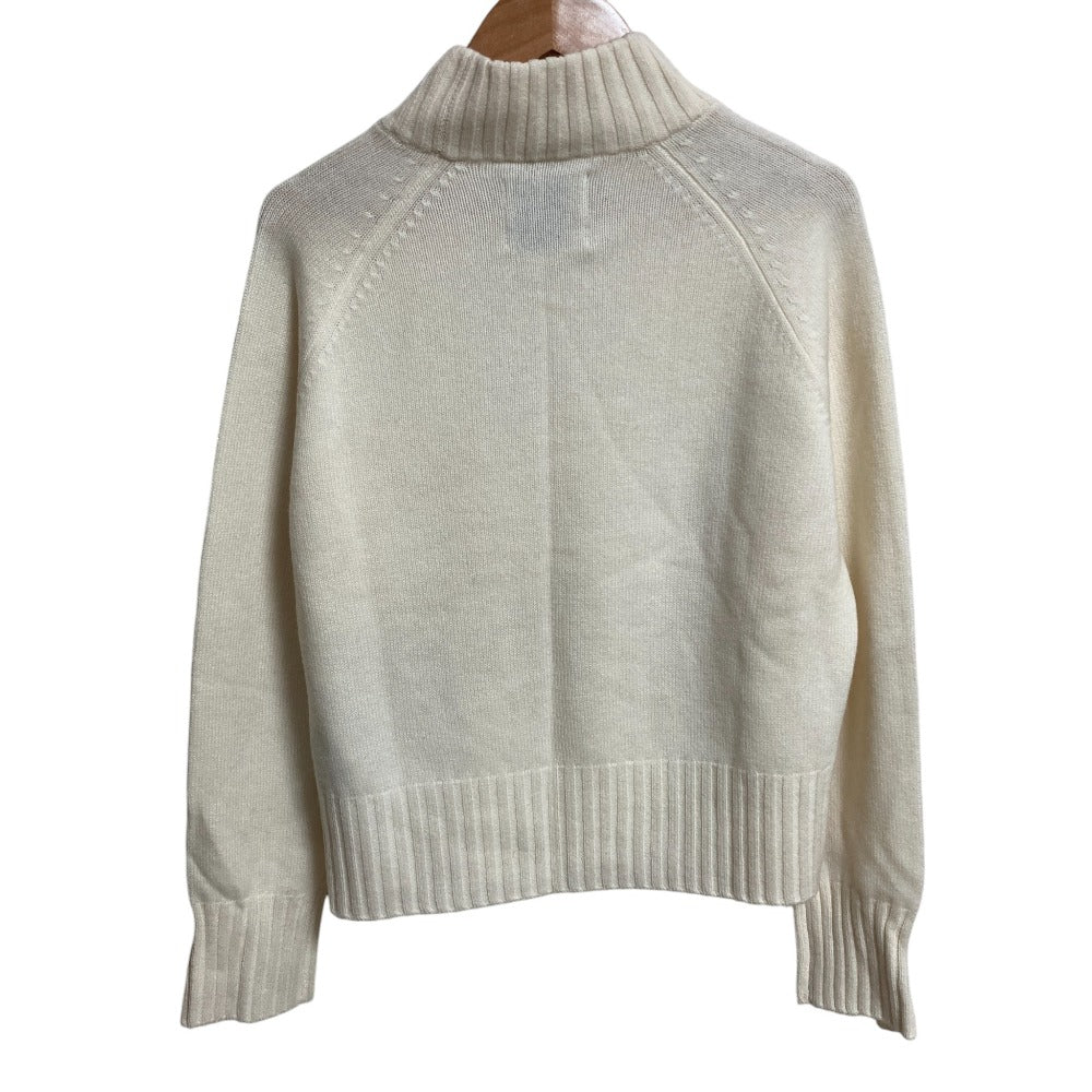 Jumper1234 カシミヤ ブレンド ハイ ネック ニット プルオーバー