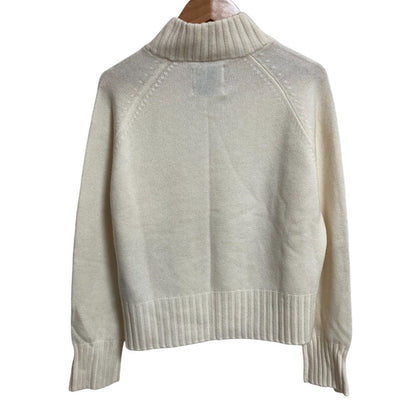 Jumper1234 カシミヤ ブレンド ハイ ネック ニット プルオーバー