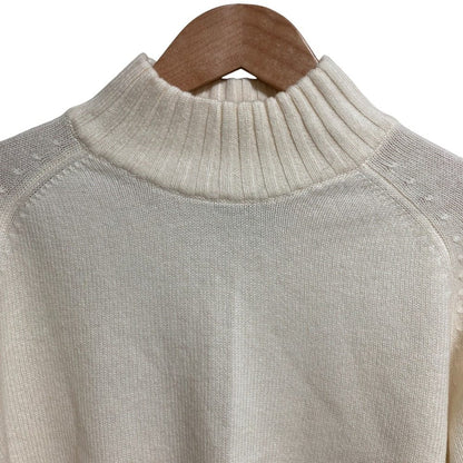Jumper1234 カシミヤ ブレンド ハイ ネック ニット プルオーバー