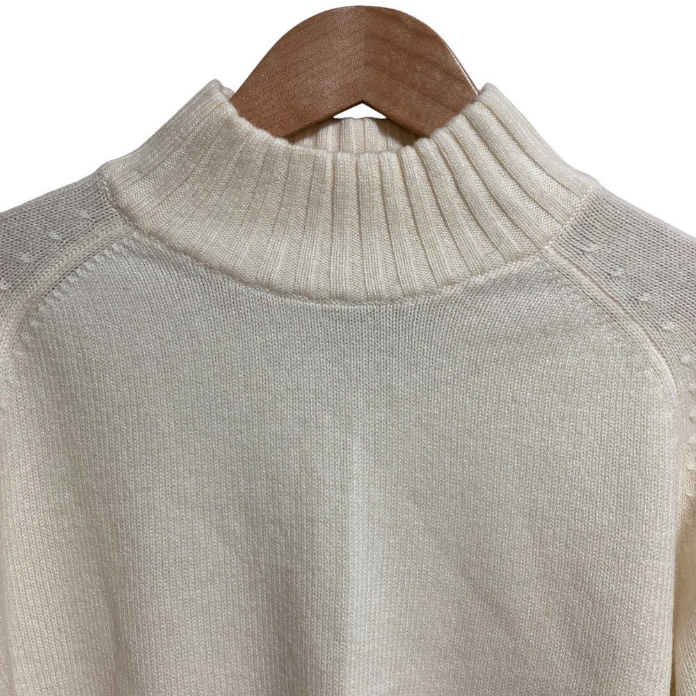 Jumper1234 カシミヤ ブレンド ハイ ネック ニット プルオーバー