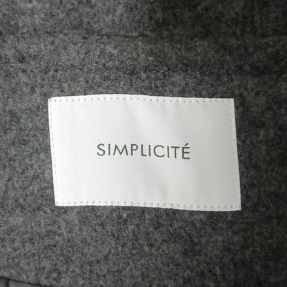 Simplicite フード コクーン コート