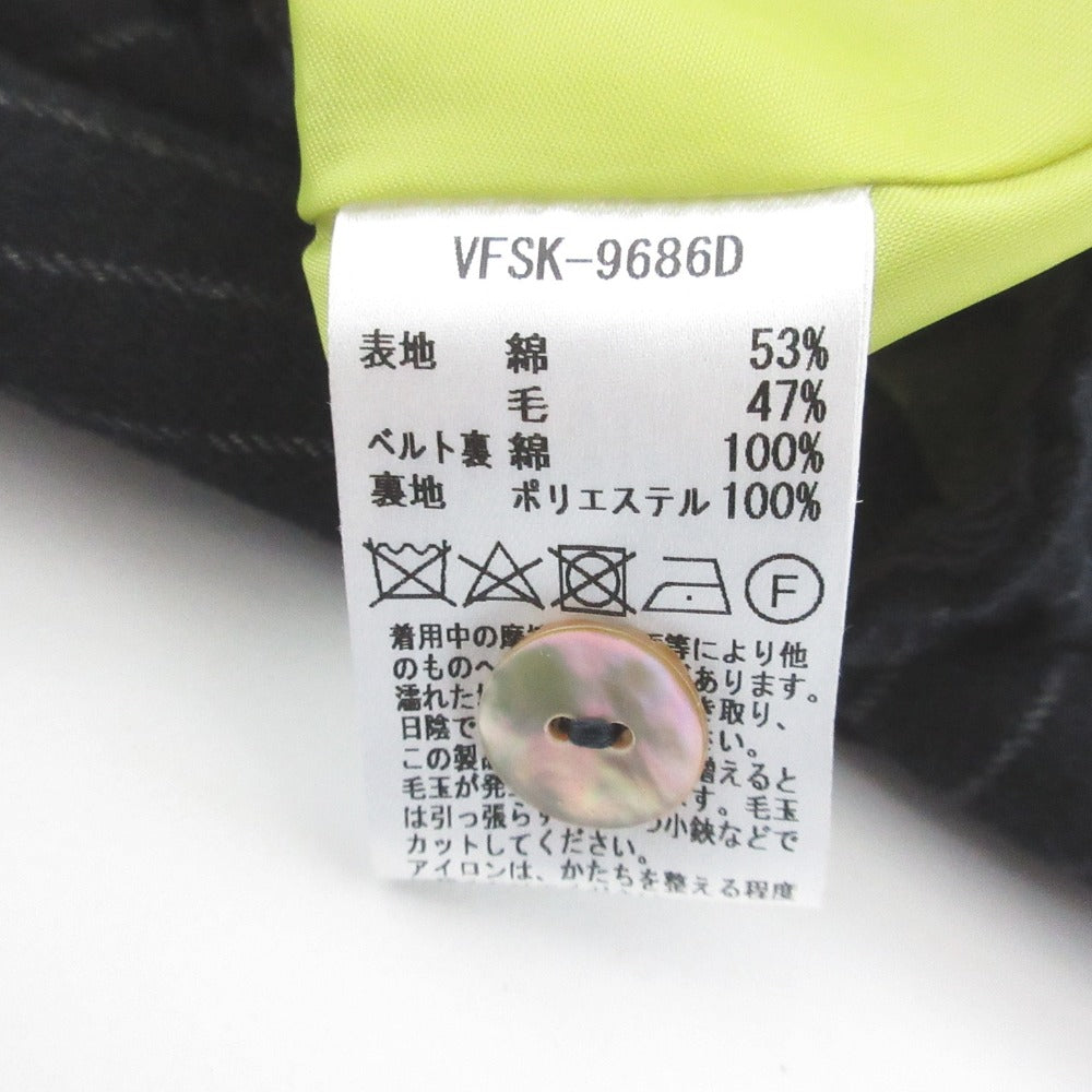 vm ウール ブレンド ストライプ スカート