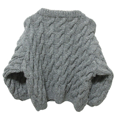 crinkle crinkle crinkle ケーブルニットカーディガン
