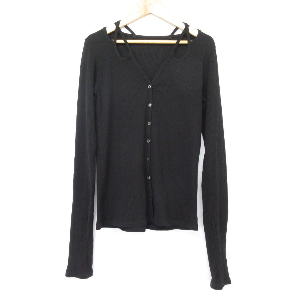 ミューラル Ivy cardigan リブニットカーディガン