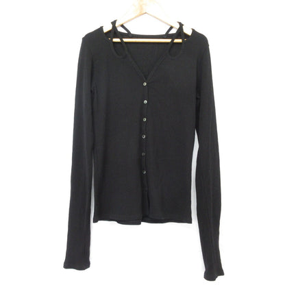 ミューラル Ivy cardigan リブニットカーディガン
