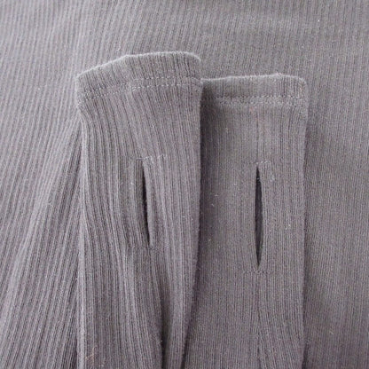 ミューラル Ivy cardigan リブニットカーディガン