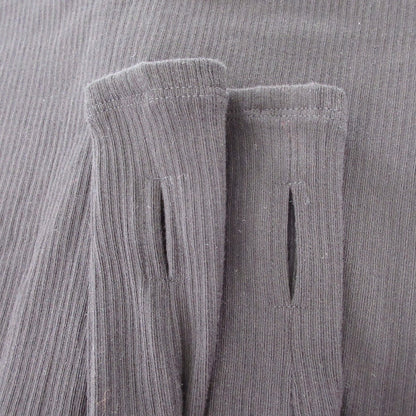 ミューラル Ivy cardigan リブニットカーディガン