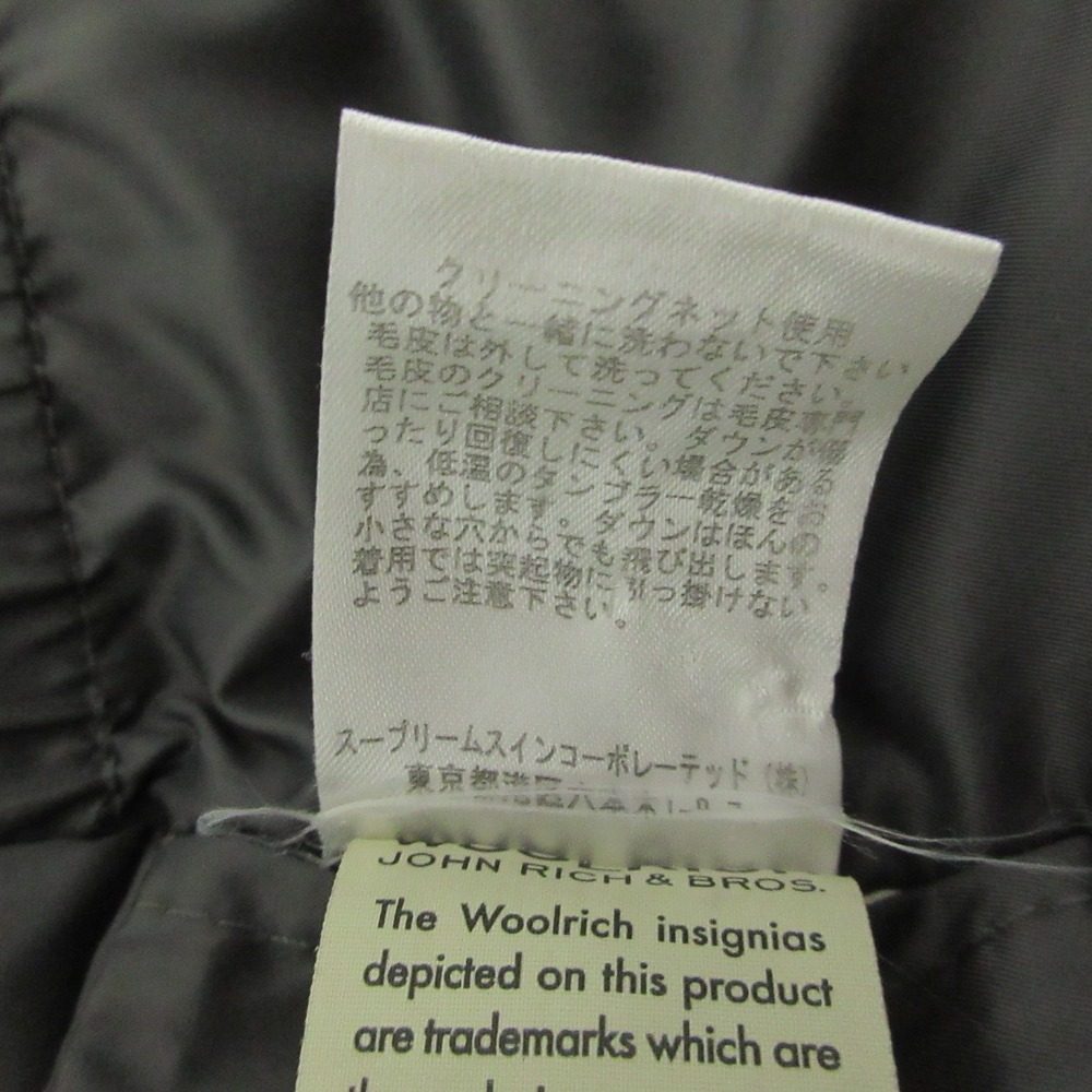 ウールリッチ RAMAR CLOTH ダウンコート