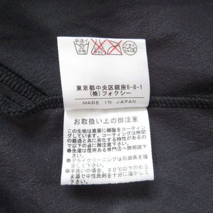 FOXEY NEW YORK フェイク レザー コート