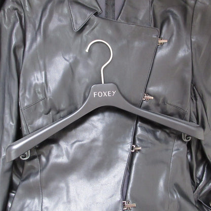 FOXEY NEW YORK フェイク レザー コート