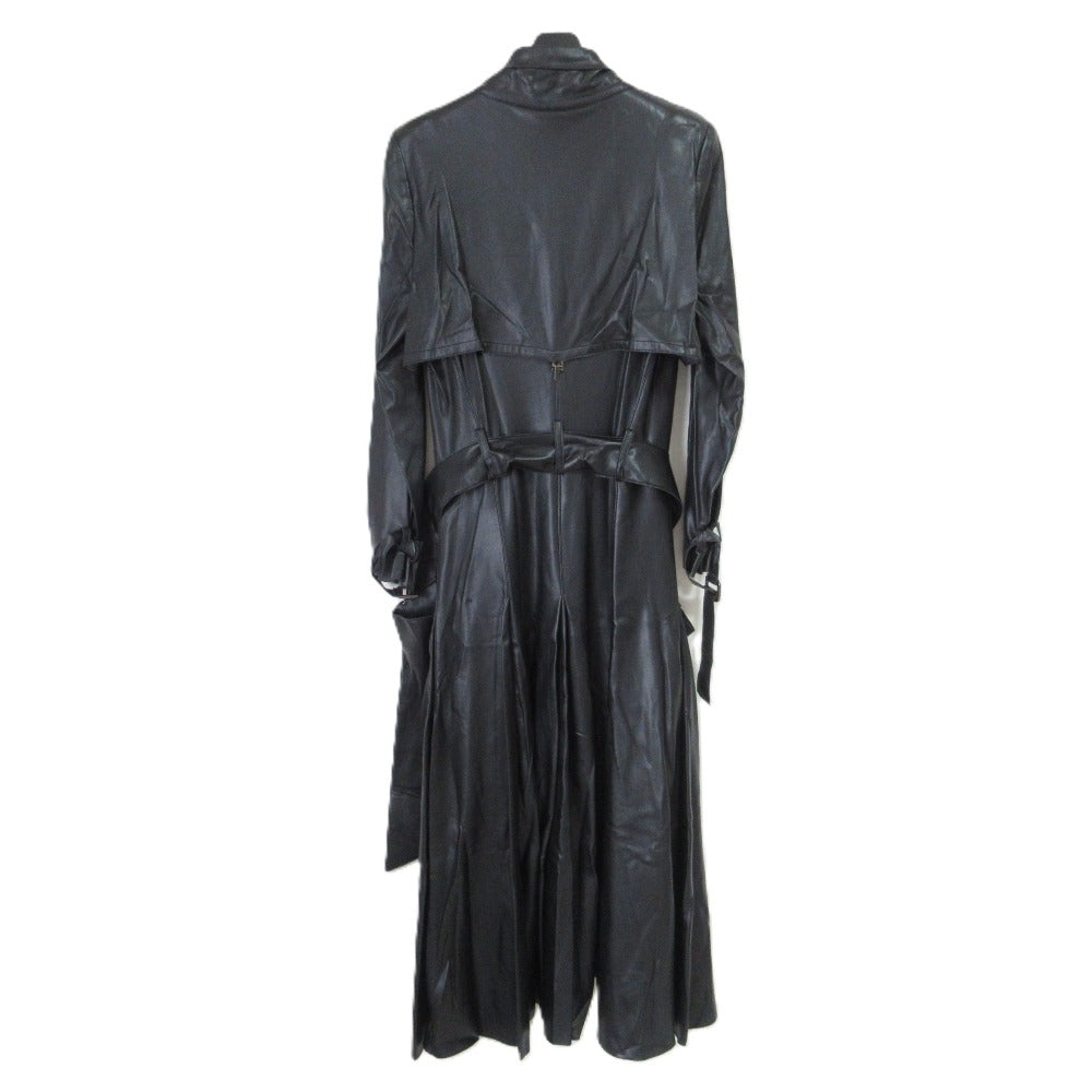 FOXEY NEW YORK フェイク レザー コート