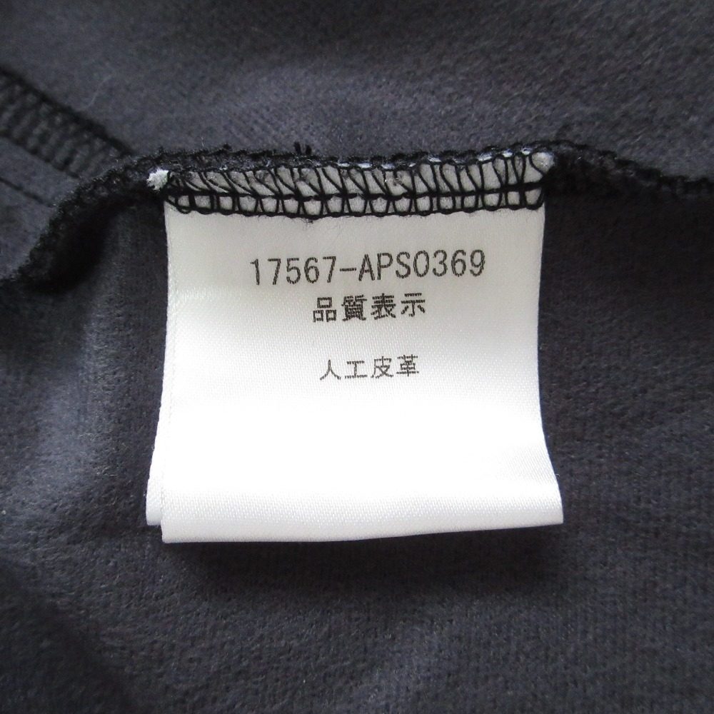 FOXEY NEW YORK フェイク レザー コート
