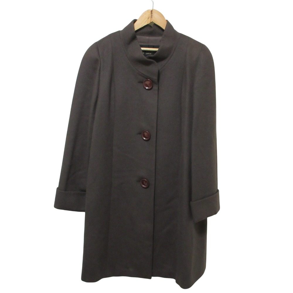 HARDY AMIES 100% カシミヤ ロングコート
