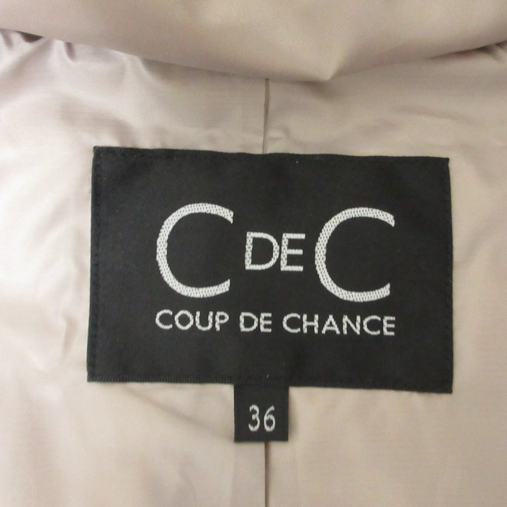 COUP DE CHANCE フォックス ファー ダウン コート