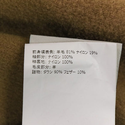 モンクレール NIVEROLLE シープスキン ウールコート