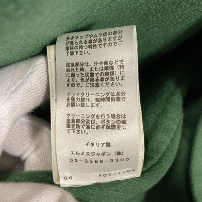 エルメス34カシミヤ100％ジャケット