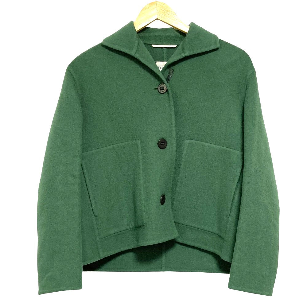 エルメス34カシミヤ100％ジャケット