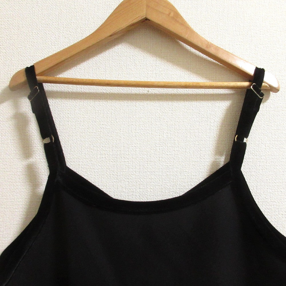 TREFLE+1 TRF23A6000 ベロア キャミソール ビスチェ
