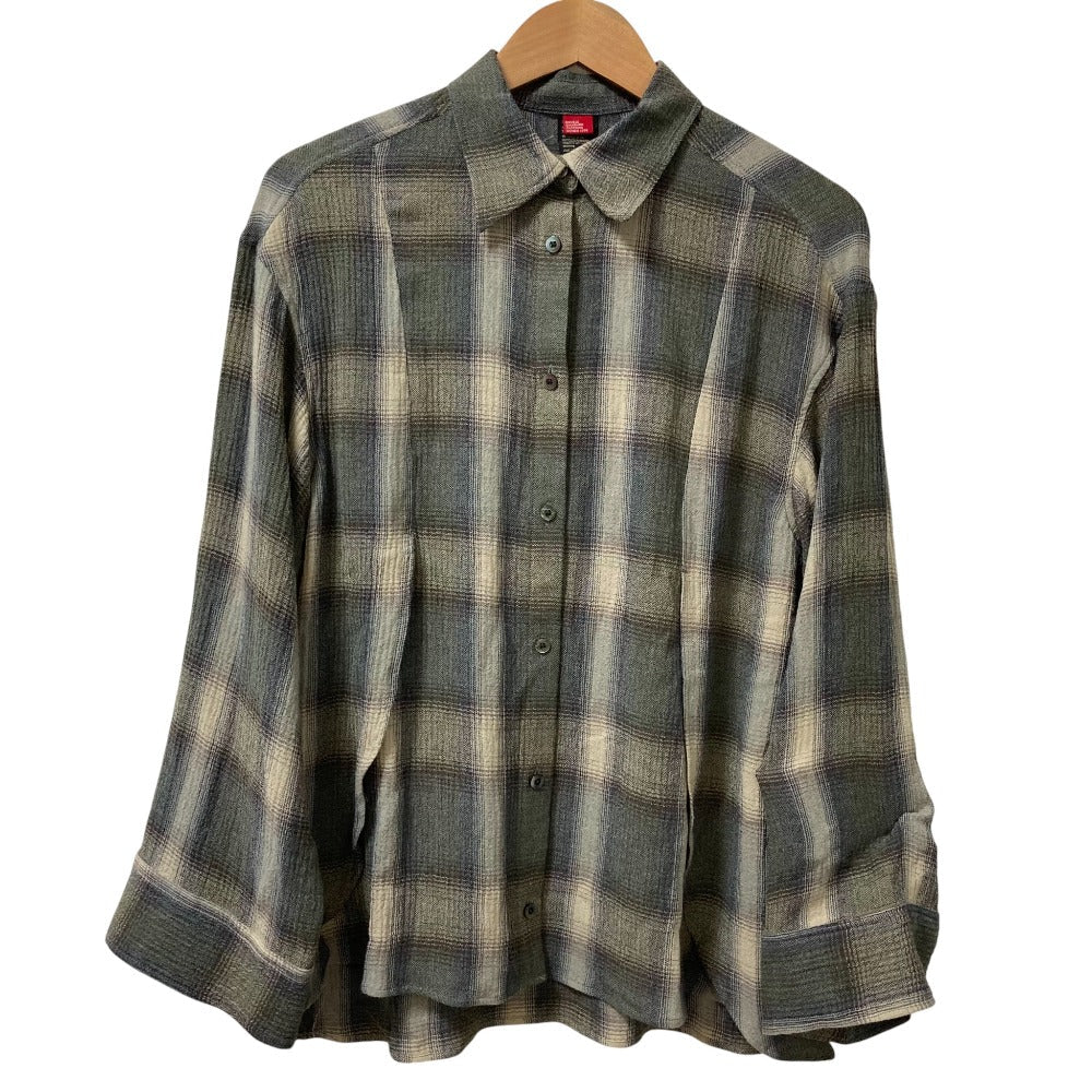DOUBLE STANDARD CLOTHING ウール ビスコース シャツ