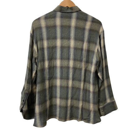DOUBLE STANDARD CLOTHING ウール ビスコース シャツ