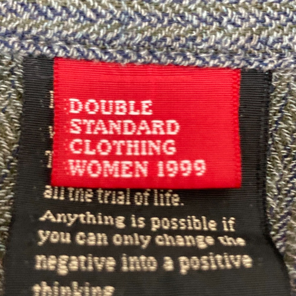 DOUBLE STANDARD CLOTHING ウール ビスコース シャツ