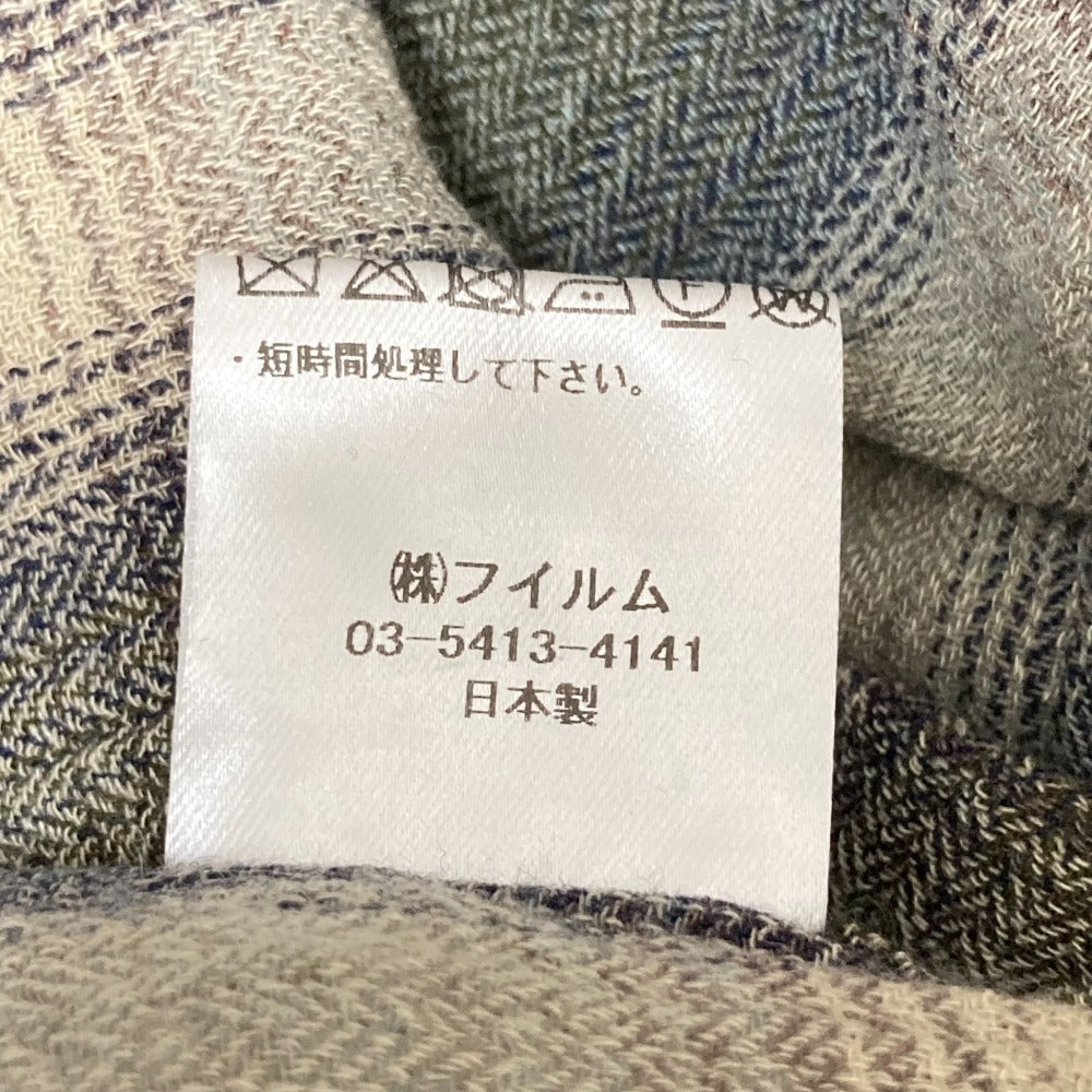 DOUBLE STANDARD CLOTHING ウール ビスコース シャツ