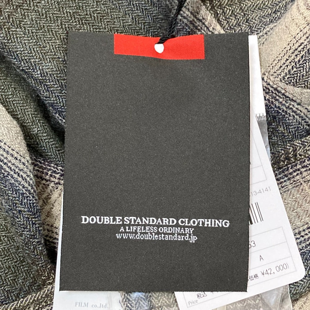 DOUBLE STANDARD CLOTHING ウール ビスコース シャツ